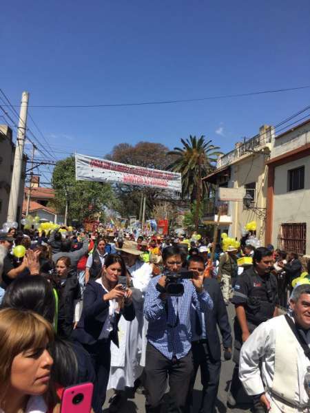 Llegada de los Peregrinos a Salta