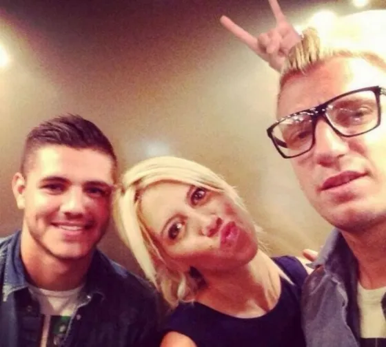 Una gran familia: Wanda Nara se reencontró con Maxi López. Fotos
