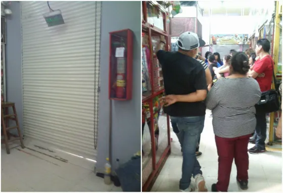 Reforma previsional: Comercios bajaron persianas por temor a saqueos