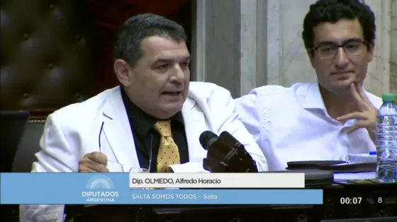 Olmedo: "Un jubilado no tiene que ganar menos que un preso"