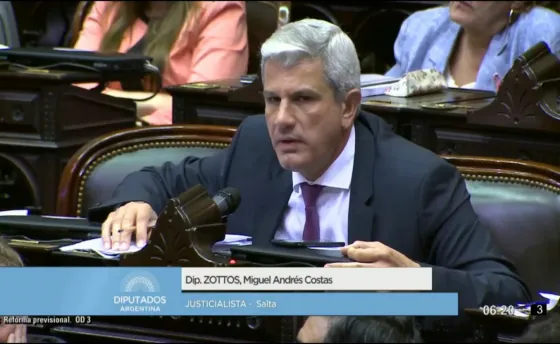 Zottos espera que en 2018 se trabaje en "una verdadera reforma previsional"