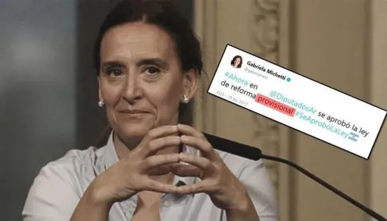 El blooper de Michetti con la Reforma