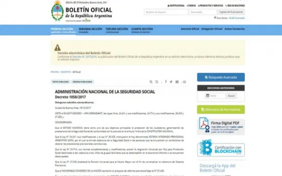 Oficializaron el bono compensatorio para jubilados y beneficiarios de AUH