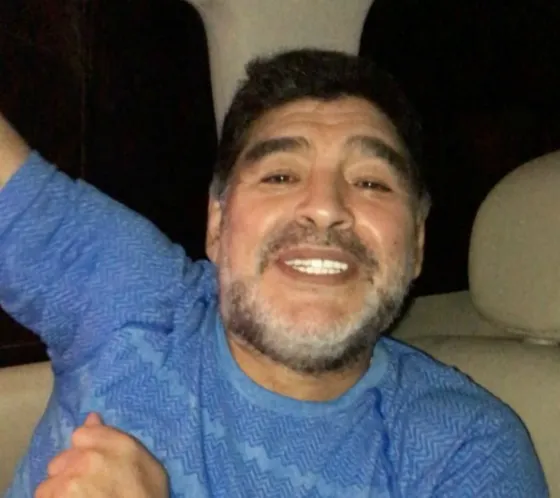 Así festejó Maradona el millón de seguidores en Instagram. VIDEO