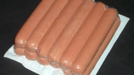 Asqueroso hallazgo en un paquete de salchichas