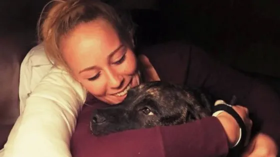 Fue devorada por sus perros