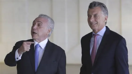 Temer y el Banco de los Fondos Buitres felicitaron a Macri por la Reforma