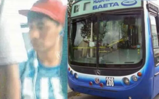 Reconoció a su ladrón en el colectivo y lo hizo detener