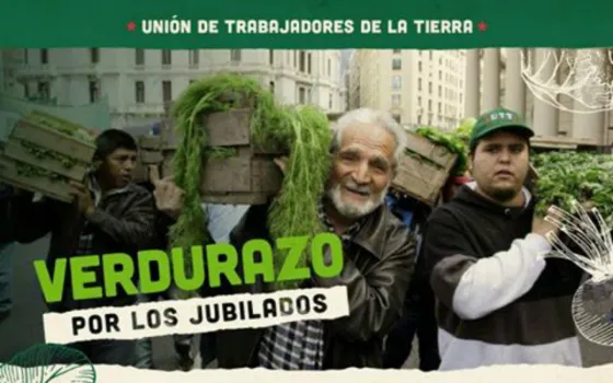 En favor de los jubilados, productores harán un "verdurazo"