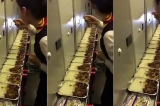 ¡Un asco! Mirá por lo que despidieron a la azafata de la aerolínea Urumqi Air. Video