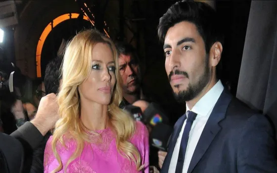 La respuesta de Nicole tras los rumores de separación con Moyano. FOTO