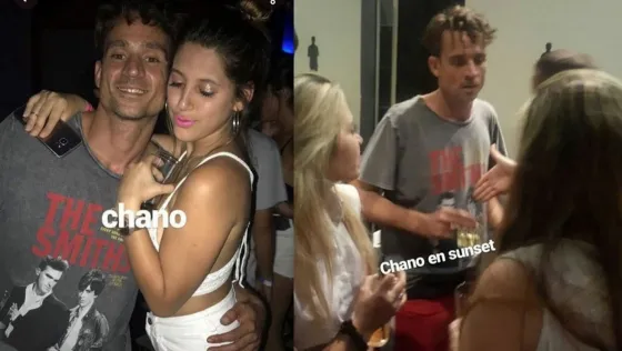 Se conocieron fotos de Chano en una fiesta