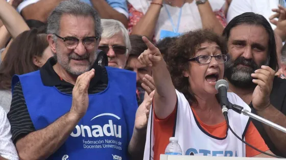 Docentes universitarios: "Queremos que al Gobierno le vaya mal"