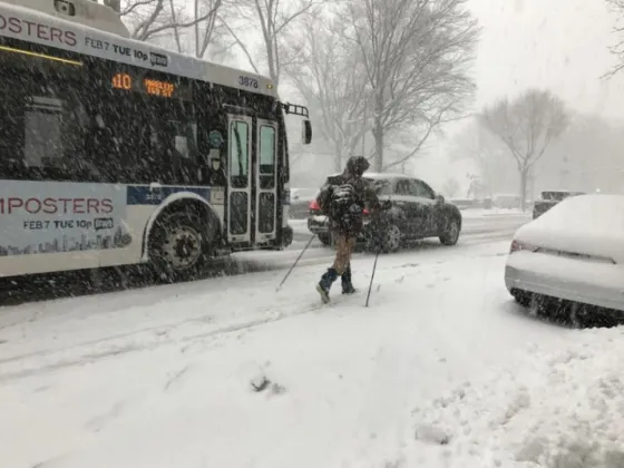 Nueva York entró en emergencia por el "ciclón bomba"