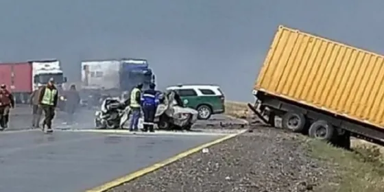 Una familia argentina murió calcinada en un accidente en Chile