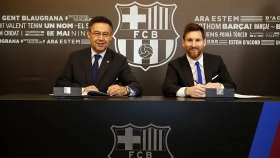 Messi podría quedar afuera del Barcelona si Cataluña se independiza