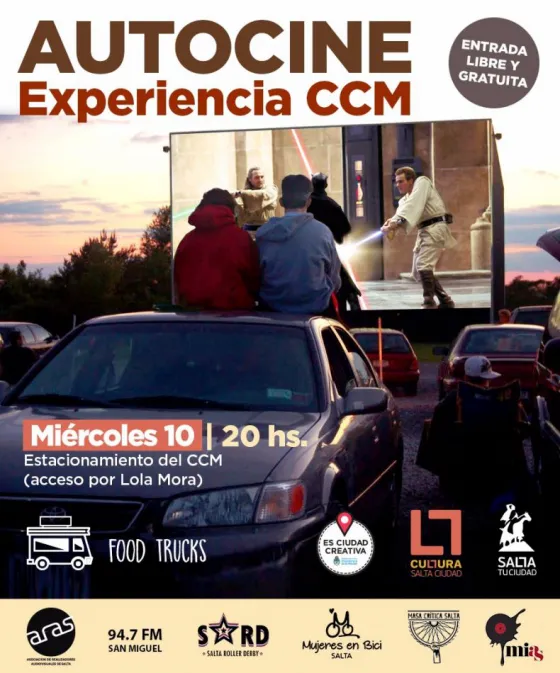 Mañana será la apertura del autocine municipal