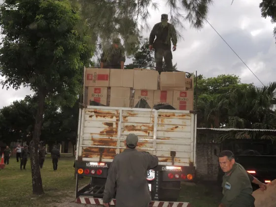 Contrabando: Detuvieron a un hombre que transportaba cigarrillos extranjeros