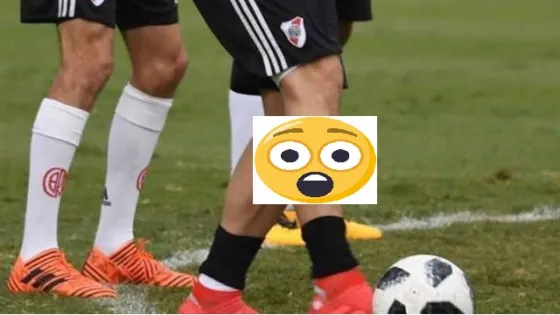 Lucas Pratto sorprendió a todos con su tatuaje