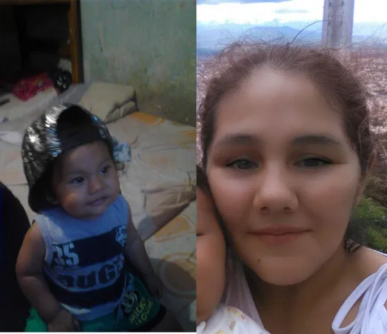 Claudia Janet Gutiérrez y su hijo Santino, se encuentran desaparecidos