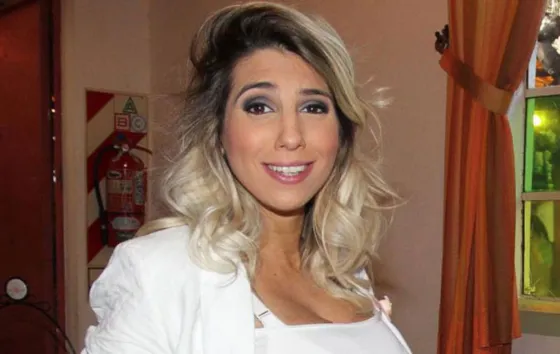 Cinthia Fernández fue sorprendida muy cariñosa con un compañero de elenco