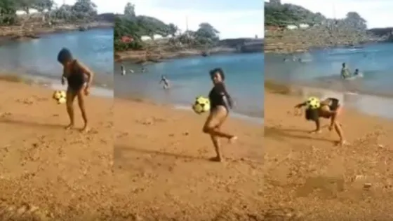 Conócela: La abuelita de Ronaldinho es furor en las redes (VIDEO)