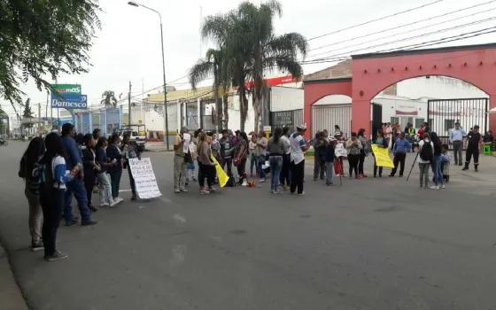 Vecinos de zona sudeste se manifestaron frente al CCM