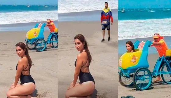 Pide que quiten a un heladero de la foto y desató la locura en Facebook