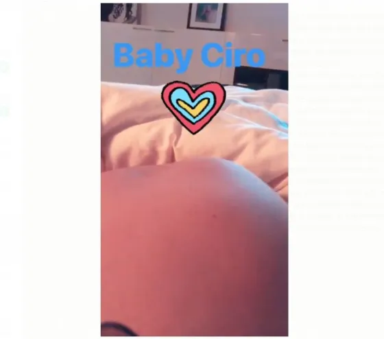 Messi subió un video de su tercer hijo