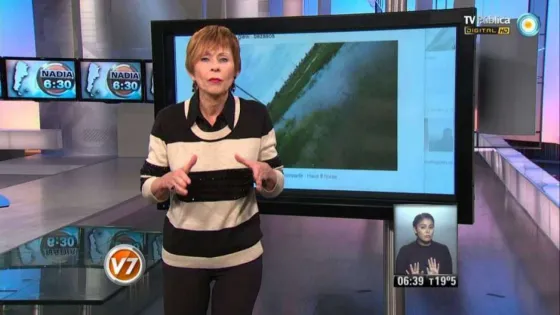 Echaron a la histórica meteoróloga de la Tv Pública "por grande"