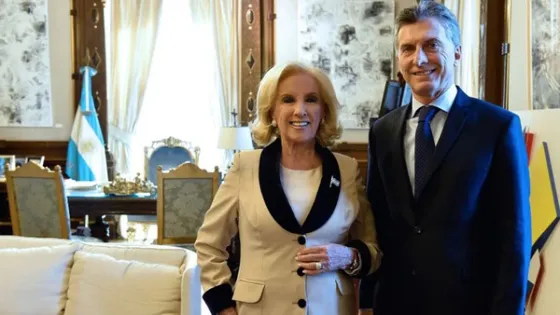 Mirtha Legrand almorzó con Mauricio Macri y le hizo un particular pedido