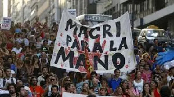 "El fin de Macri lo marcarán los trabajadores".