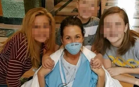 Así reaccionó una mujer que respiró por primera vez tras su trasplante de pulmones. VIDEO