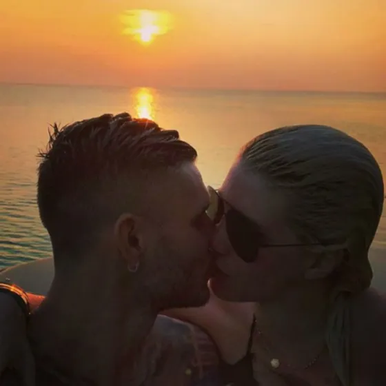 Mirá lo que se escribieron Wanda y Mauro por San Valentín