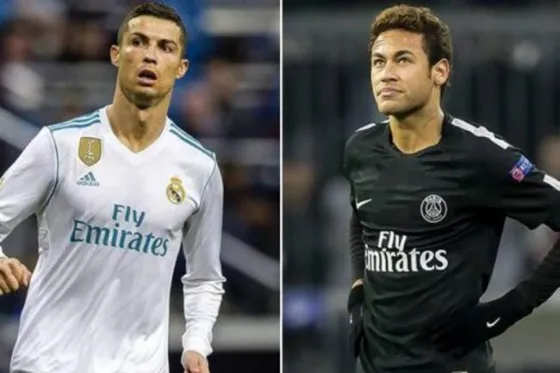 Una tierna foto de Cristiano Ronaldo y Neymar aviva los rumores del destino del brasilero