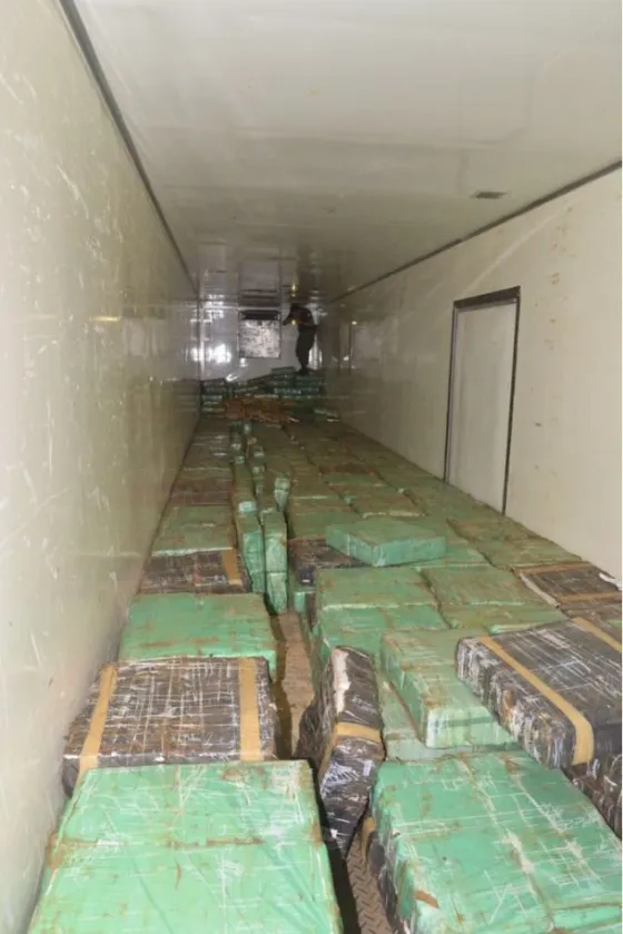 Record histórico: Incautan 12 mil kilos de marihuana