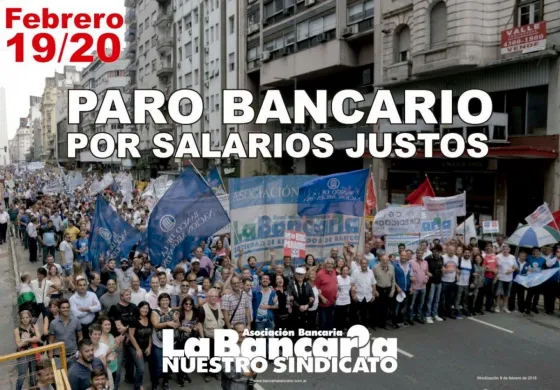 Hoy y mañana no habrá bancos en todo el país