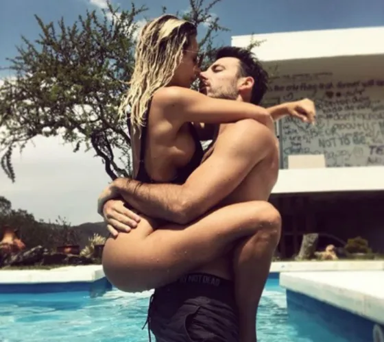 Noe Marzol y una "sorpresa" sexy de su novio. VIDEO