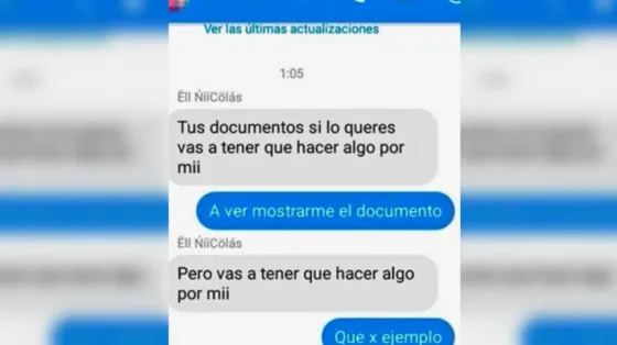 Encontró el DNI de una mujer y le pidió sexo para devolvérselo