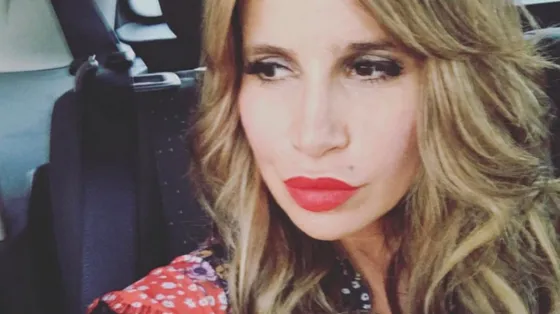 Tierno posteo de Flor Peña y su pequeño hijo