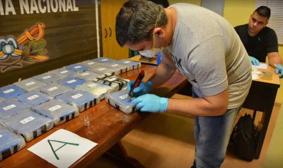 Operativo 12 reinas: Desbarataron una banda que pretendía transportar 389 kilos de cocaína