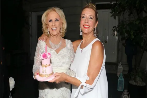 Así festejó "La Chiqui" sus 91 años. FOTOS