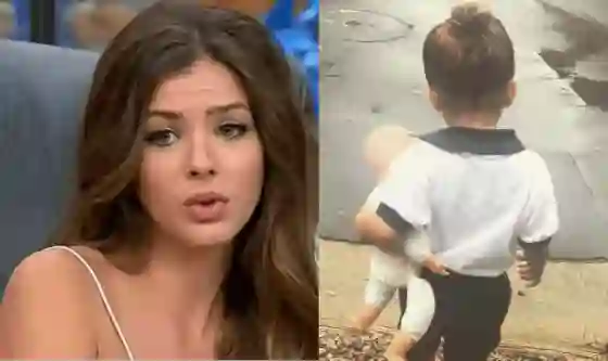 Hermoso video de la China Suarez y sus hijas