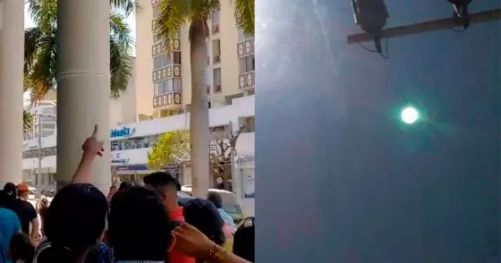 Se viralizó un video de un ovni en Barranquilla ¿Será?
