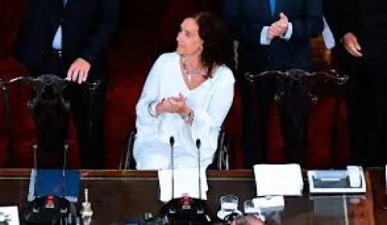 Gabriela Michetti protagonizó un papelón en la apertura de sesiones ordinarias