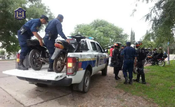 En un importante operativo secuestraron motocicletas robadas y detuvieron a los ladrones