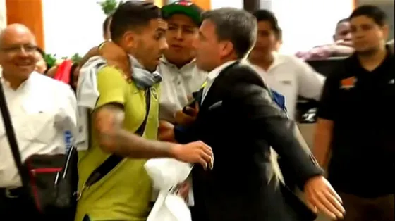 Carlitos Tévez y el susto de su vida