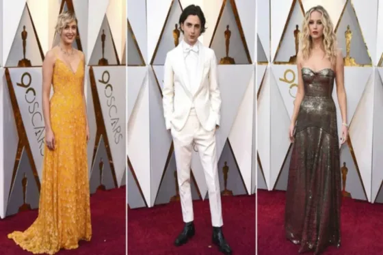 Algunos de los mejores looks de la alfombra roja de los Oscar 2018