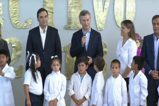 Macri: "Nada es posible sin los docentes"