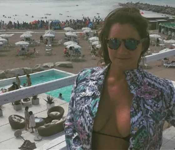 El despate sensual de Nancy Pazos a poco de cumplir 50 años. FOTO